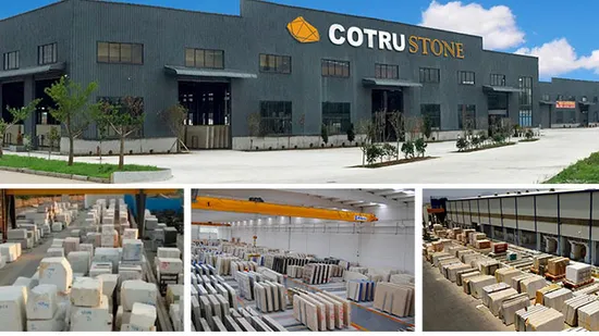 安価なカスタムホワイトドロマイトテラゾースラブ床カウンタートップ壁タイル